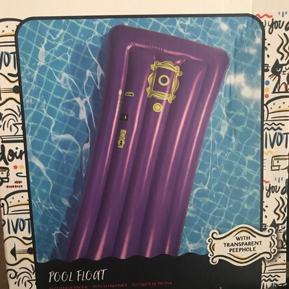 New Friends tv show purple door pool float LAST ONE - Picture 4 of 7